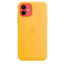Silicone Case Original With MagSafe and Splash Screen Apple iPhone 12 / 12 Pro Sunflower