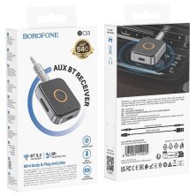 Bluetooth-аудіоадаптер Borofone BC55, чорний