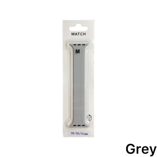 Ремінець для Apple Watch Silicone M 38/40mm Grey