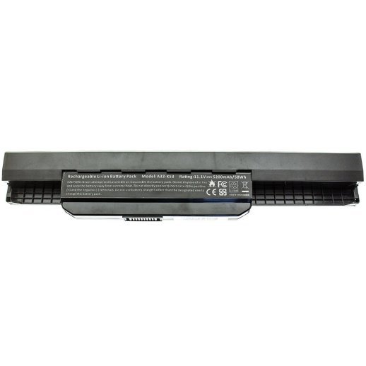 Акумуляторна батарея до ноутбука Asus A43 A53 11.1V 5200mAh 58Wh Black MODEL:A32-K53