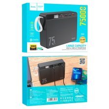 Power Bank HOCO J94 OVERLORD 22.5W 75000mah ЧОРНИЙ
