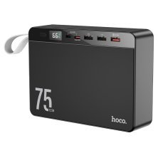 Power Bank HOCO J94 OVERLORD 22.5W 75000mah ЧОРНИЙ