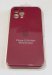 Чохол Silicone Case Copy Apple iPhone 12 Pro Max Square Maroon, 05