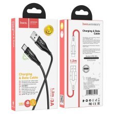 USB кабель HOCO U93 USB - Type-C 1.20m чорний