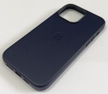 Чохол Leather Case Apple Iphone 14 ProMax  MagSafe Ink