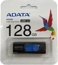 USB флеш 128Gb A-DATA UV320 USB 3.0 BLACK/BLUE
