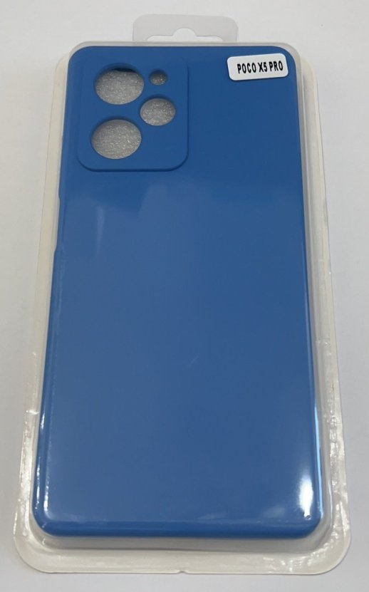 Чохол Silicone Case for POCO X5 Pro 5G No Logo Dark Blue