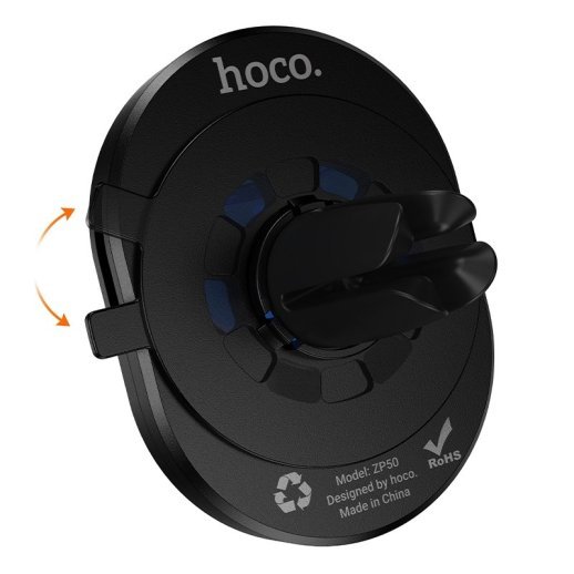 Автомобільний ароматизатор повітря HOCO ZP50, чорний