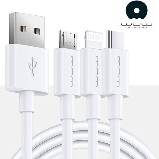 Зарядний пристрій WUW T42 QC 3.0 18W + USB Lightning