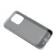 Накладка Kajsa Leather Case Snake для Apple iPhone 15 Pro Grey