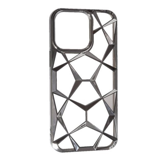 Накладка Abstraction Color для Apple iPhone 16 Silver