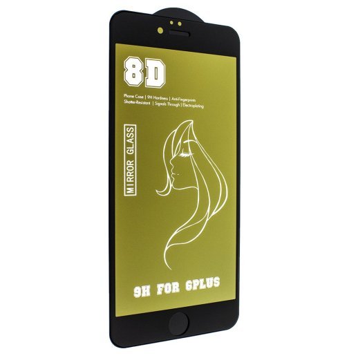 Захисне скло 8D MIRROR APPLE IPHONE 6 PLUS