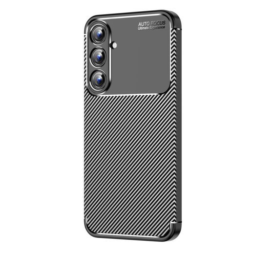 Накладка Tpu Carbon для Samsung A35 Black