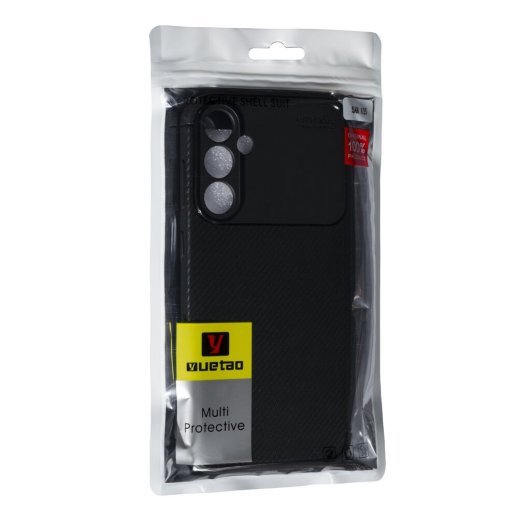 Накладка Tpu Carbon для Samsung A35 Black