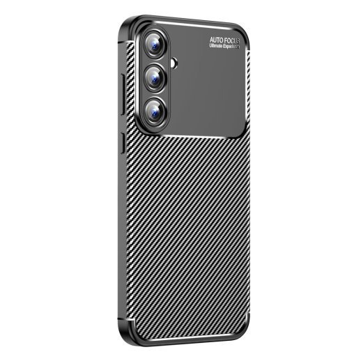 Накладка Tpu Carbon для Samsung A35 Black