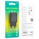 Мережевий зарядний пристрій BOROFONE BA68A Glacier USB 2.1A + кабель USB - LIGHTNING
