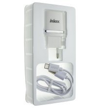 Мережевий зарядний пристрій INKAX CD-44 1.0A + USB кабель TYPE-C