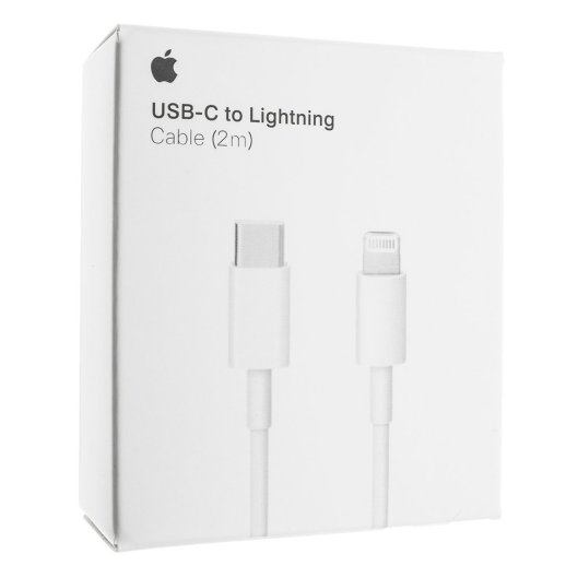 Упаковка для кабелю айфон PD 20w з лого 2 метри