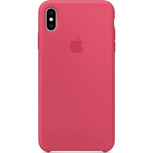 Чохол Silicone Case Original Apple iPhone Xs Max Hibiscus Pink