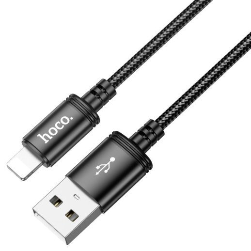 USB кабель HOCO X91 USB - Lightning 3MЕТРИ ЧОРНИЙ