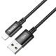 USB кабель HOCO X91 USB - Lightning 3MЕТРИ ЧОРНИЙ