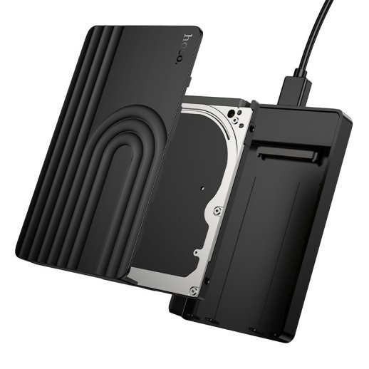 Кишеня для жорстких дисків HOCO HB55 USB3.0 2.5-inch SATA, чорний