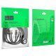 Мережевий кабель HOCO US02 Ethernet RJ45 5 м, чорний