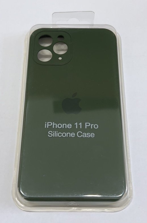 Чохол Silicone Case Copy Apple iPhone 11 Pro Square Army Green, 18