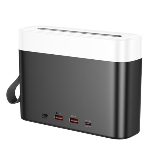 Power Bank HOCO J94A Masterful 22.5W 50000mah + ліхтар, ЧОРНИЙ