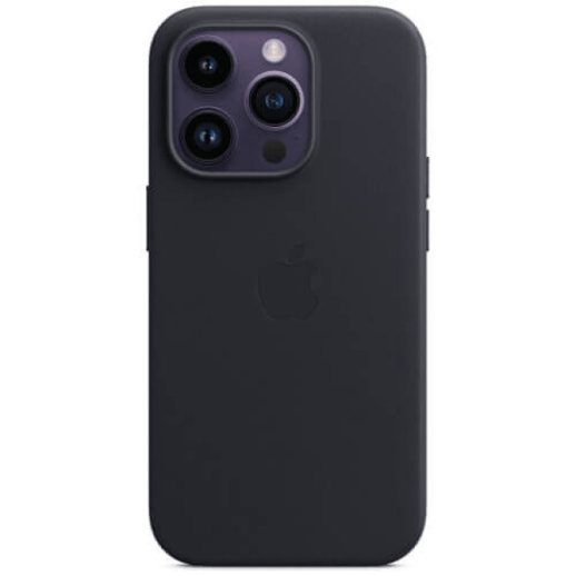 Silicone Case Original With MagSafe and Splash Screen Apple iPhone 14 Pro Midnight