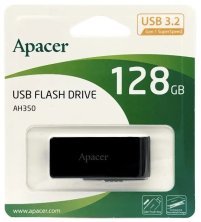 USB флеш 128Gb Apacer AH350 USB 3.0 black