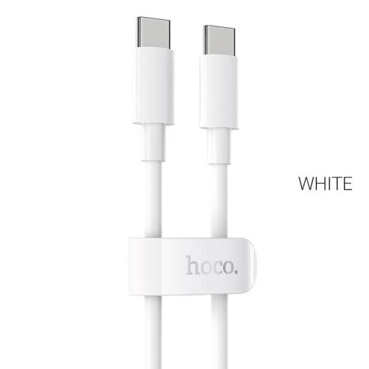 USB-C кабель HOCO X51 Type-C - Type-C 100W 2метри, білий