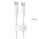 USB-C кабель HOCO X51 Type-C - Type-C 100W 2метри, білий