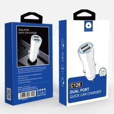 Автомобільний зарядний пристрій WUW C128 2 USB 2.1A FAST CHARGING