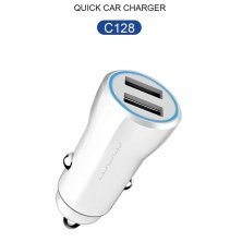 Автомобільний зарядний пристрій WUW C128 2 USB 2.1A FAST CHARGING