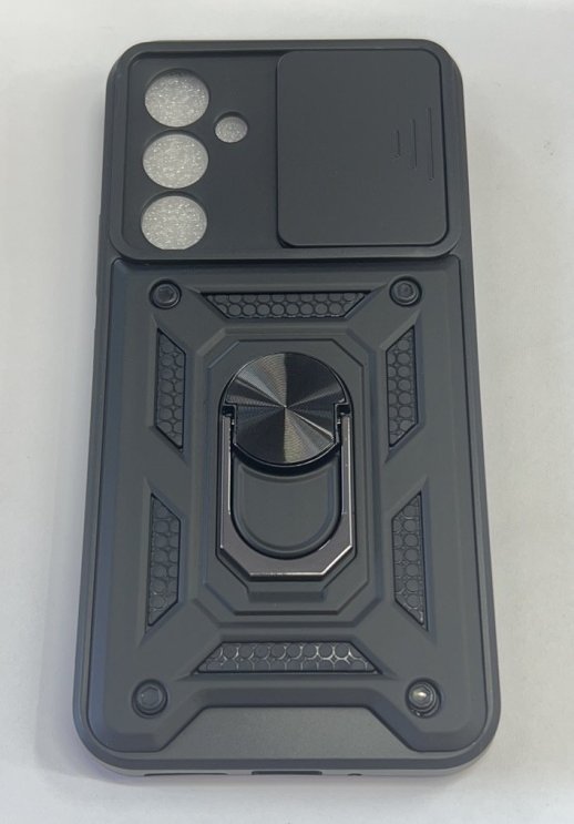 Armor Case With Curtain for Samsung A54 Dark Blue