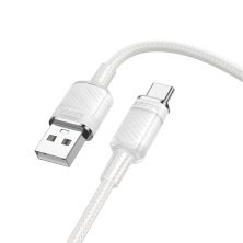 USB Кабель Borofone BU56 Succeed USB - Type-C, білий