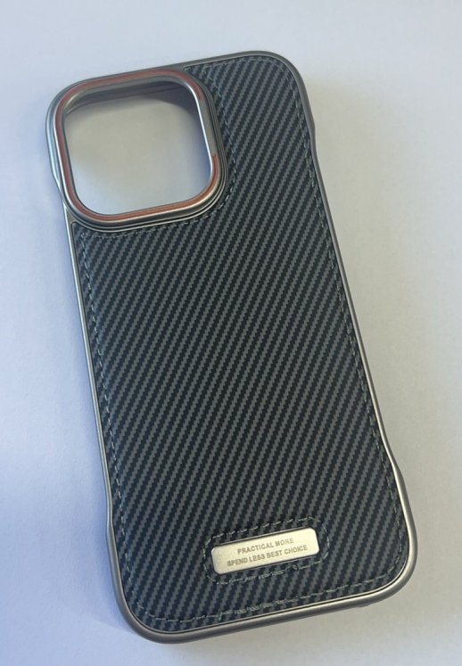 Чехол Practical More Carbon  Apple iPhone 16 Pro Max Black