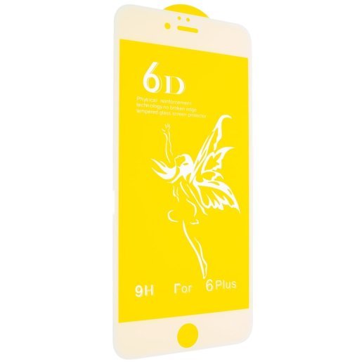 Захисне скло 6D PREMIUM APPLE IPHONE 6 PLUS | 6S PLUS В УПАКОВЦІ