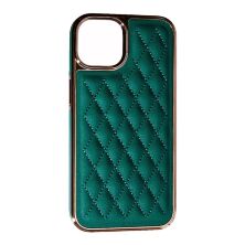 Накладка Puloka Leather Case для Apple iPhone 14 Plus Green