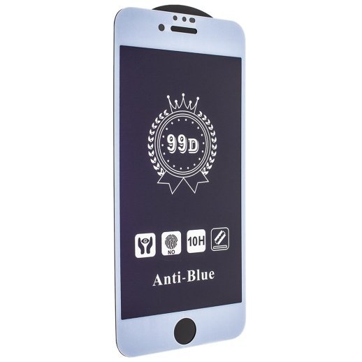 Захисне скло 99D BLUE LIGHT APPLE IPHONE 6 | 7 | 8 БІЛИЙ