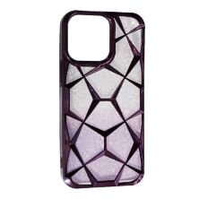 Накладка Abstraction Color для Apple iPhone 16 Violet