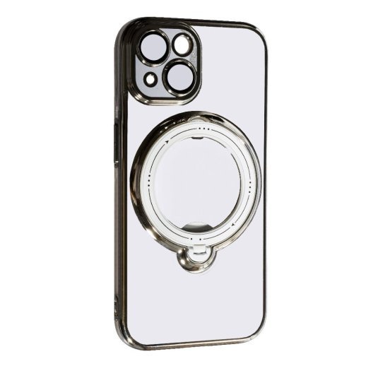 Накладка TPU With Stand для Apple iPhone 13 Silver