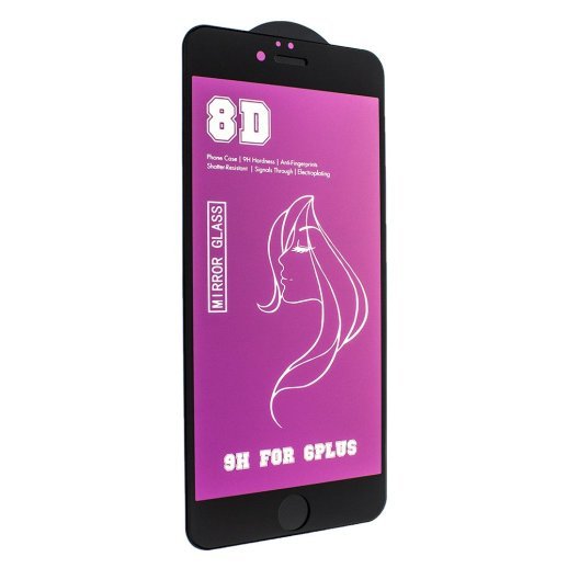 Захисне скло 8D MIRROR APPLE IPHONE 6 PLUS