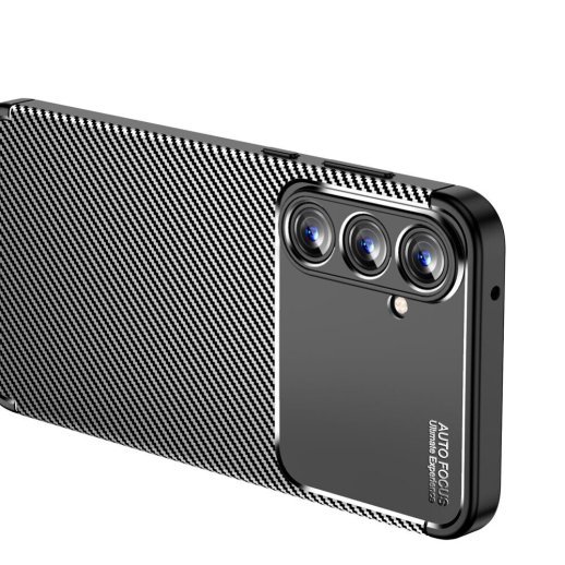 Накладка Tpu Carbon для Samsung A55 Black