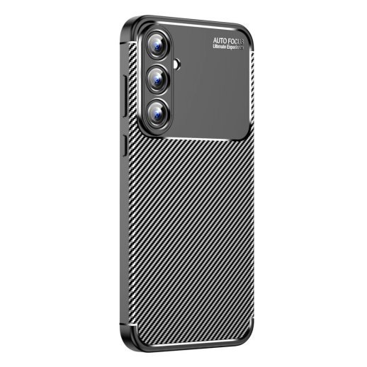 Накладка Tpu Carbon для Samsung A55 Black