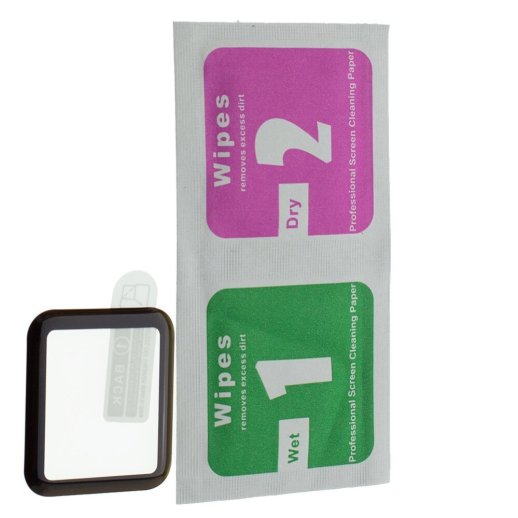 Захисне скло FULL GLUE APPLE WATCH 40MM Series 4 ЧОРНИЙ