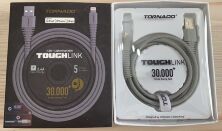 USB Cable TORNADO Touch Link Lighting 1.2m Gray