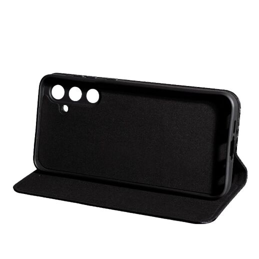 Книга Flip Cover Carbon для Samsung A55 Black
