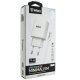 Мережевий зарядний пристрій INKAX CD-46 2.4A + USB кабель LIGHTNING